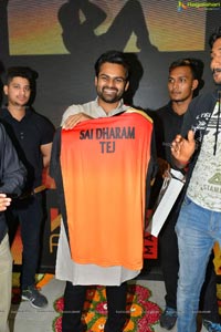 Sai Dharam Tej Launches SRH Jersey at KLM Fashion Mall