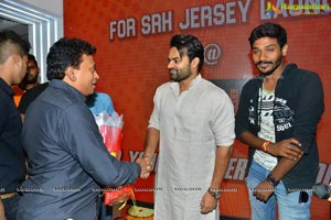 Sai Dharam Tej Launches SRH Jersey at KLM Fashion Mall