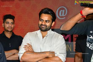 Sai Dharam Tej Launches SRH Jersey at KLM Fashion Mall