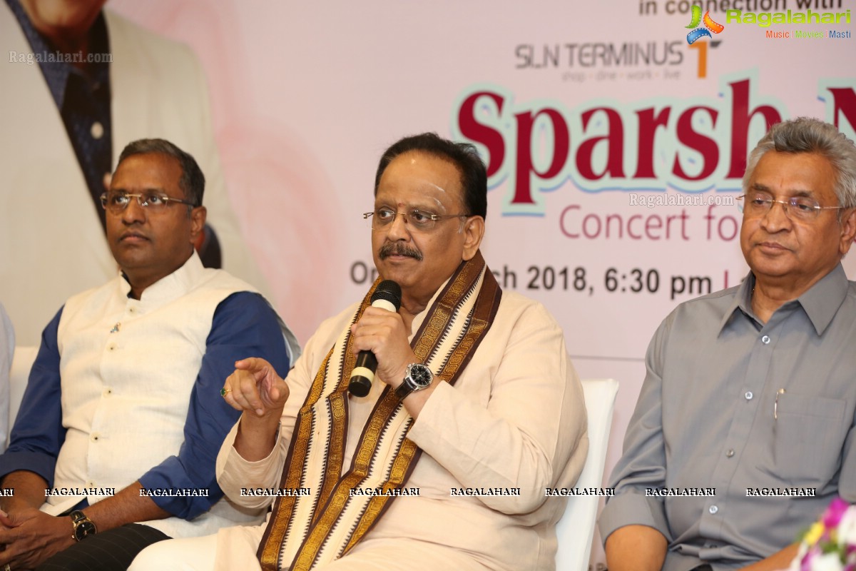 'Sparsh Nite 2018' - Concert for a Cause Press Conference at Hotel Daspalla 