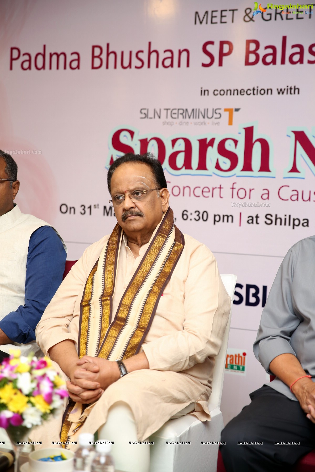 'Sparsh Nite 2018' - Concert for a Cause Press Conference at Hotel Daspalla 