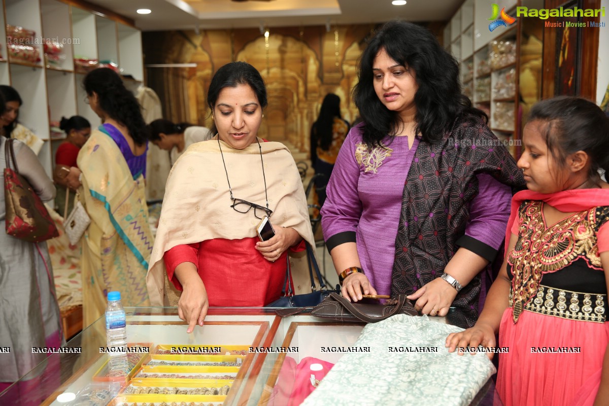 Sree Fabrics Store Inagurated by Shilpa Reddy