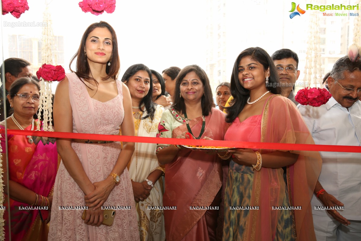 Sree Fabrics Store Inagurated by Shilpa Reddy