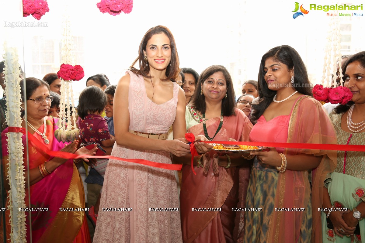 Sree Fabrics Store Inagurated by Shilpa Reddy