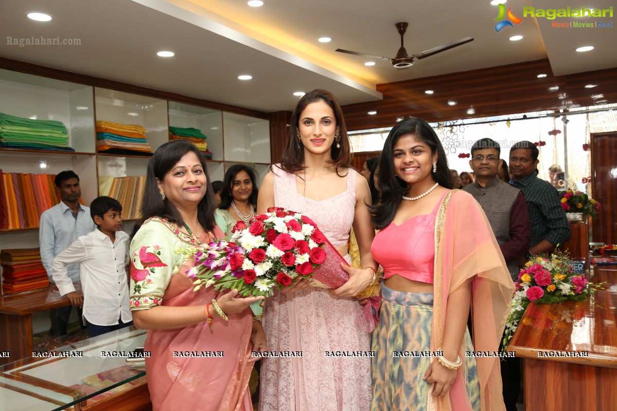 Sree Fabrics Store Inagurated by Shilpa Reddy