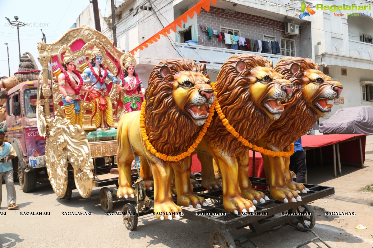 Sri Rama Navami 2018 Maha Shobha Yatra In Hyderabad