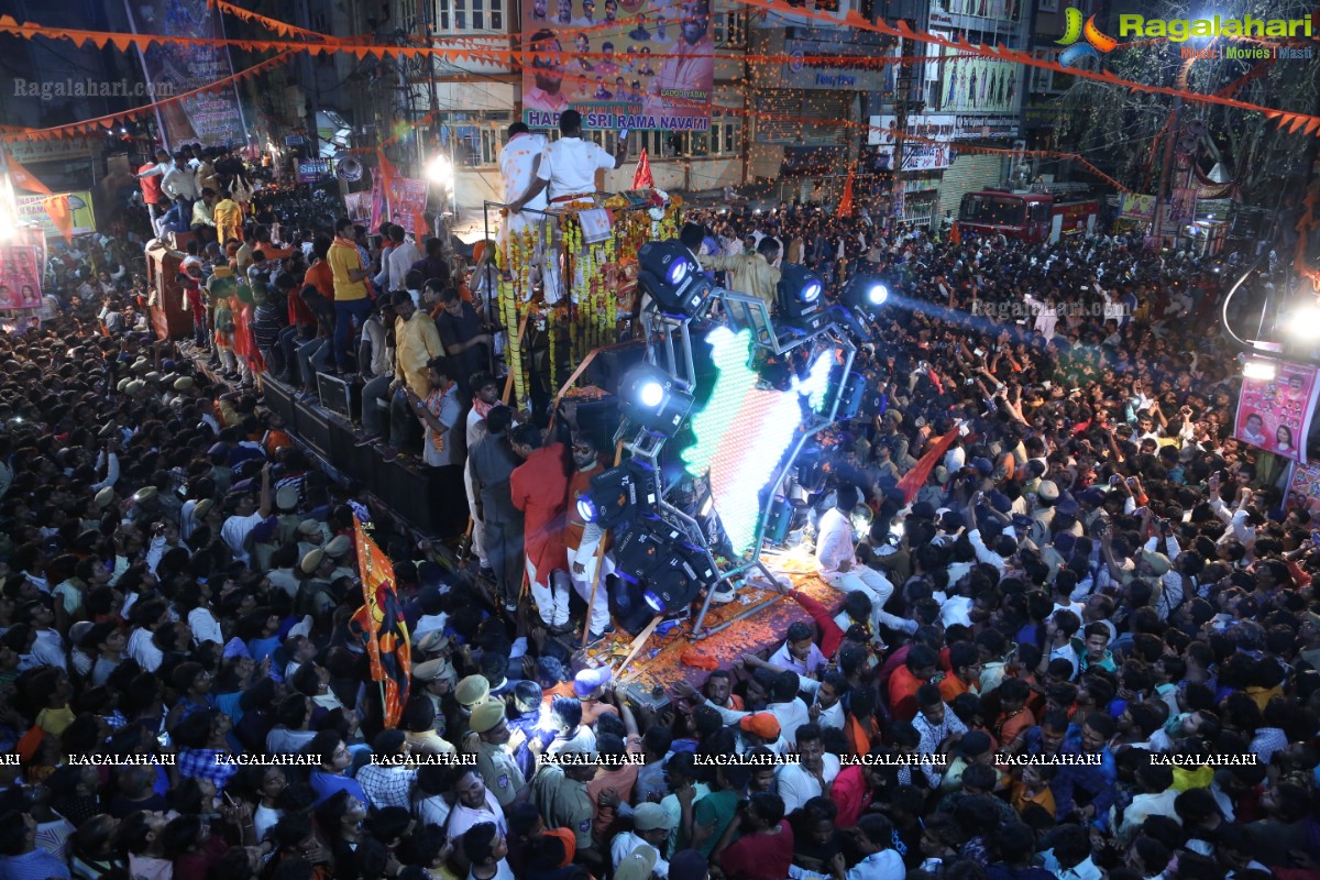 Sri Rama Navami 2018 Maha Shobha Yatra In Hyderabad