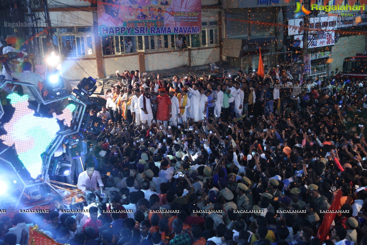 Sri Rama Navami 2018 Maha Shobha Yatra In Hyderabad