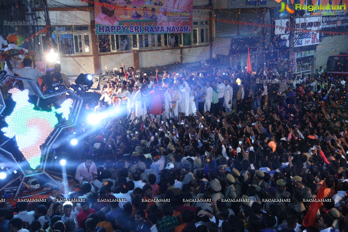 Sri Rama Navami 2018 Maha Shobha Yatra In Hyderabad