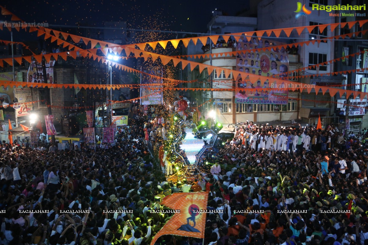 Sri Rama Navami 2018 Maha Shobha Yatra In Hyderabad