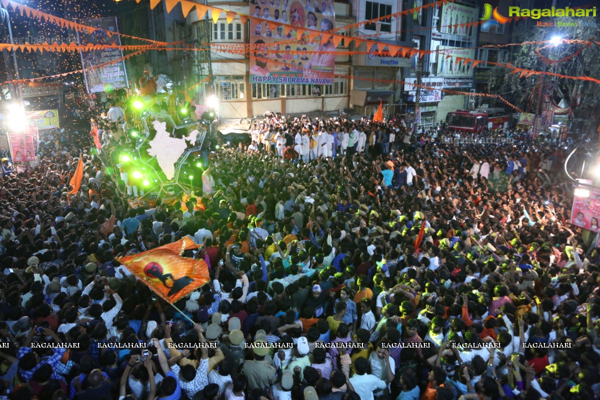 Sri Rama Navami 2018 Maha Shobha Yatra In Hyderabad