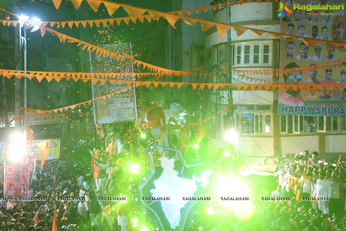 Sri Rama Navami 2018 Maha Shobha Yatra In Hyderabad