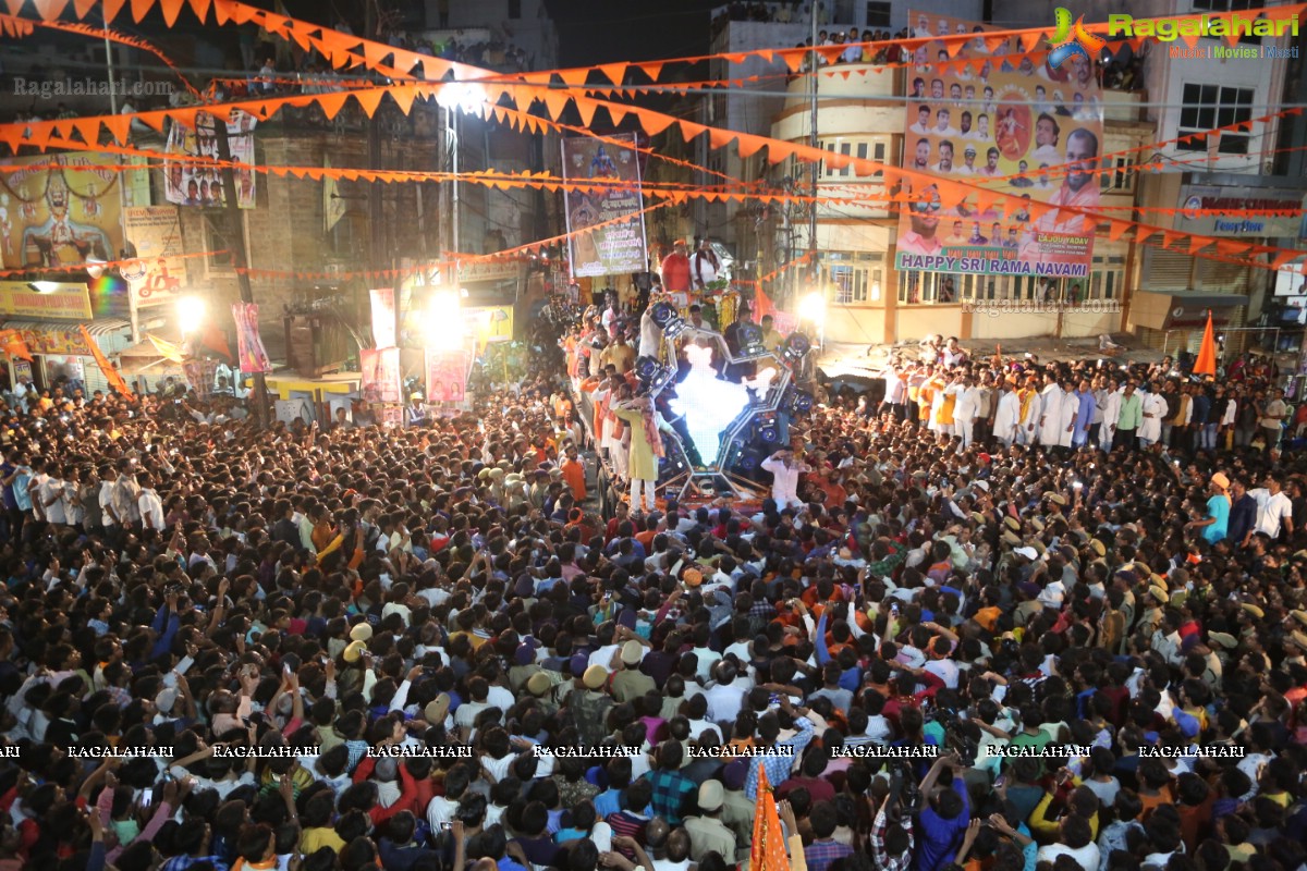 Sri Rama Navami 2018 Maha Shobha Yatra In Hyderabad