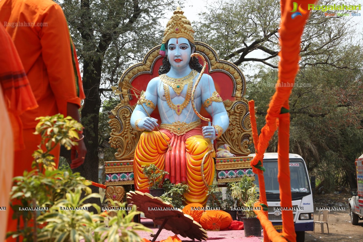 Sri Rama Navami 2018 Maha Shobha Yatra In Hyderabad