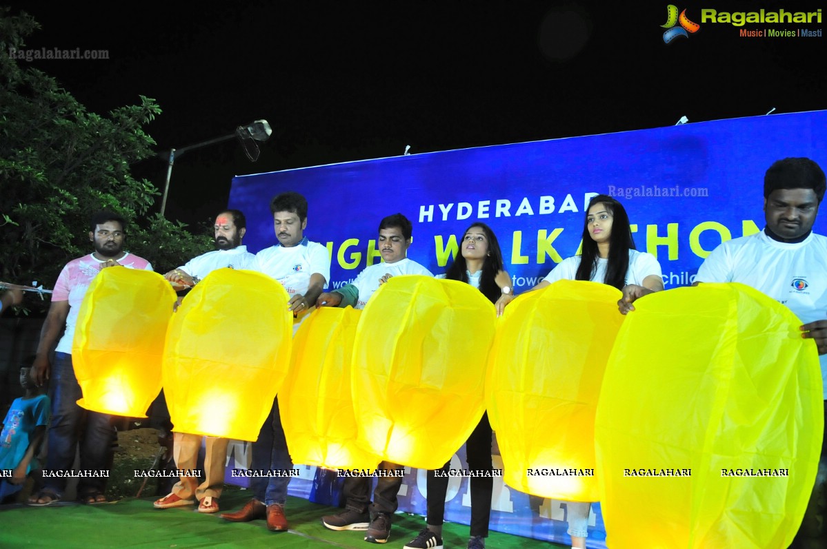 Child Relief & We 1st Hyderabad Night Walkathon