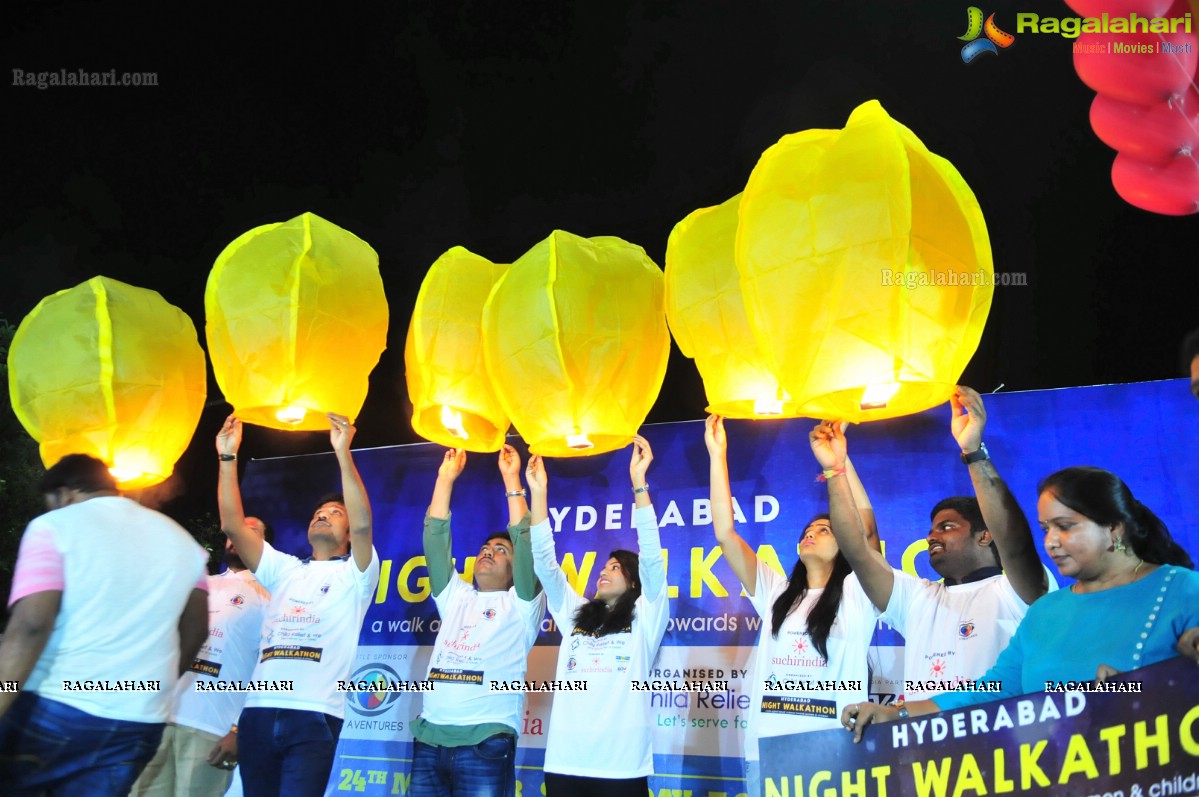 Child Relief & We 1st Hyderabad Night Walkathon