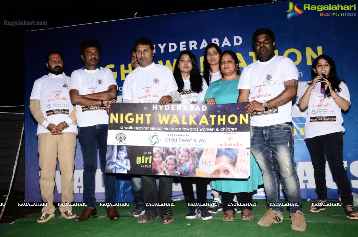 Child Relief & We 1st Hyderabad Night Walkathon