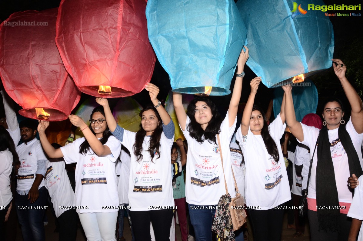 Child Relief & We 1st Hyderabad Night Walkathon