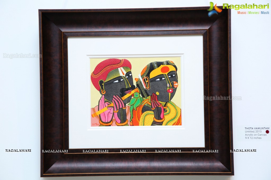 Art Exhibition by Thota Vaikuntam and Ramesh Gorjala at Gallery Space