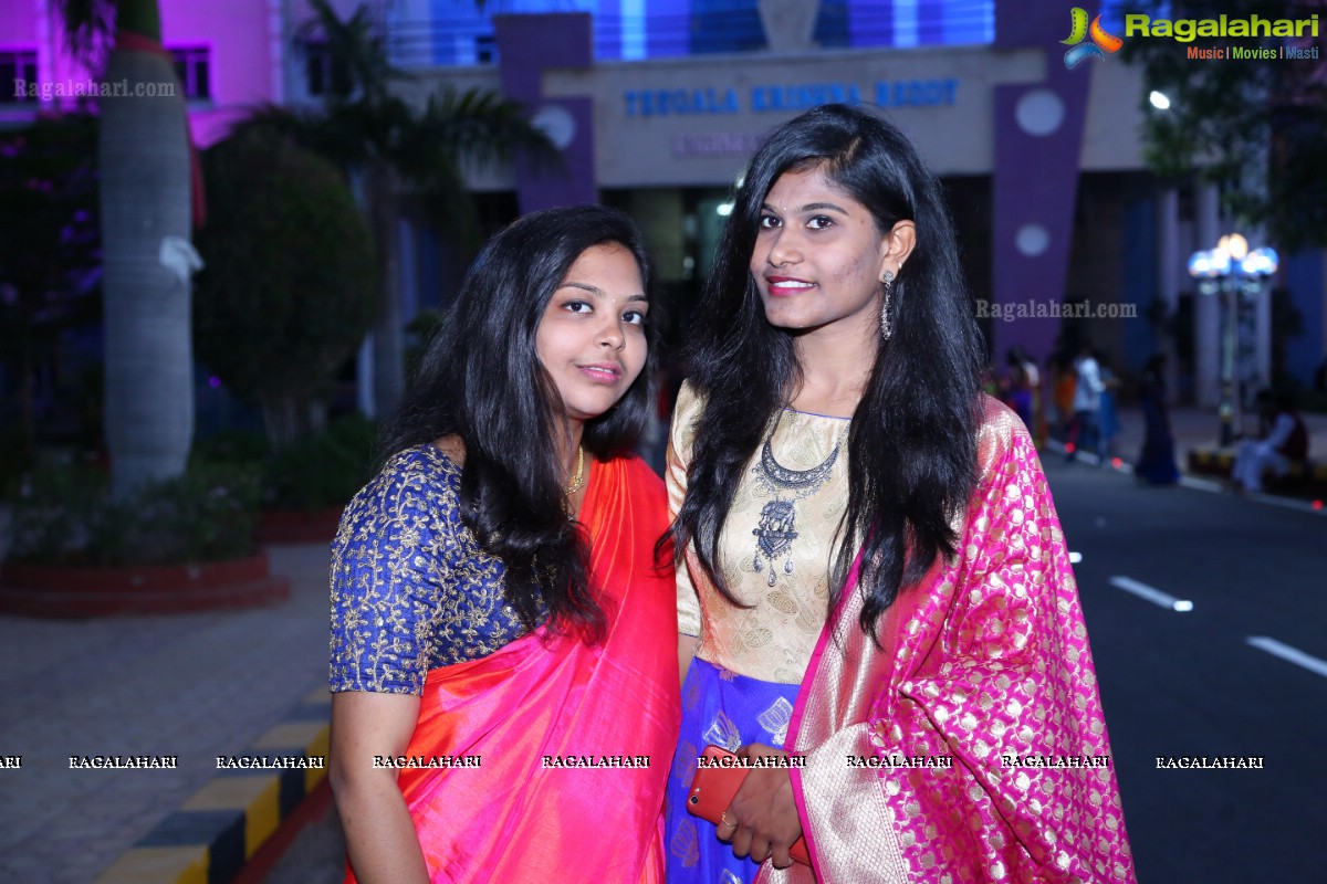 Traditional Day Celebrations at TKR College of Engineering & Technology