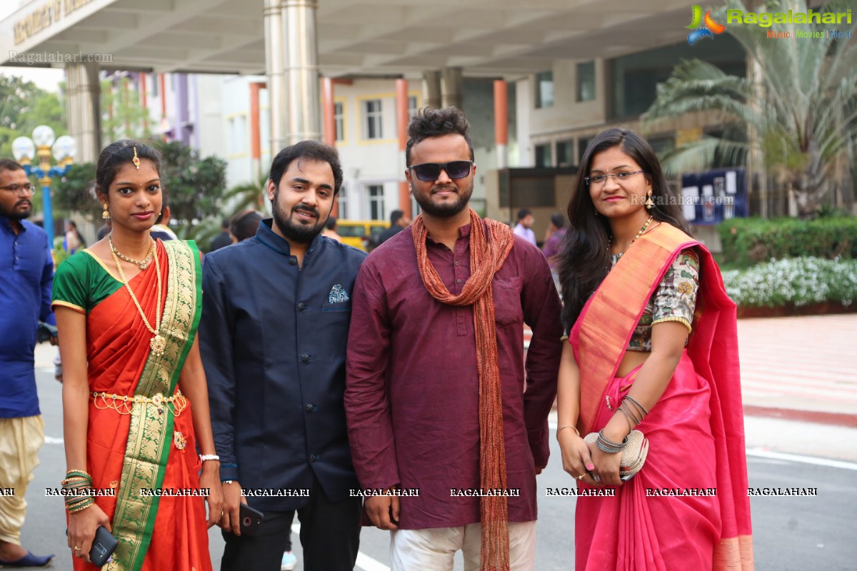 Traditional Day Celebrations at TKR College of Engineering & Technology