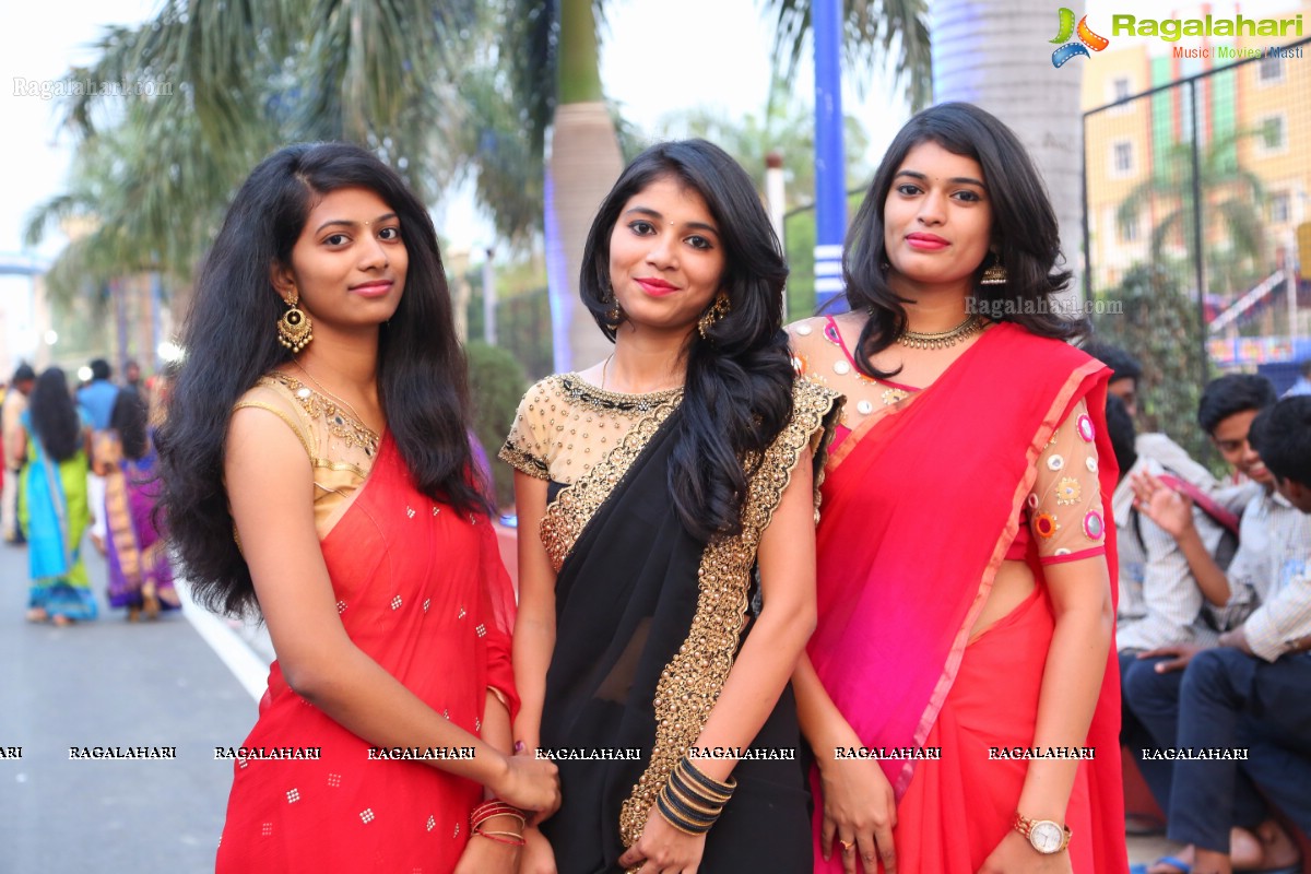 Traditional Day Celebrations at TKR College of Engineering & Technology