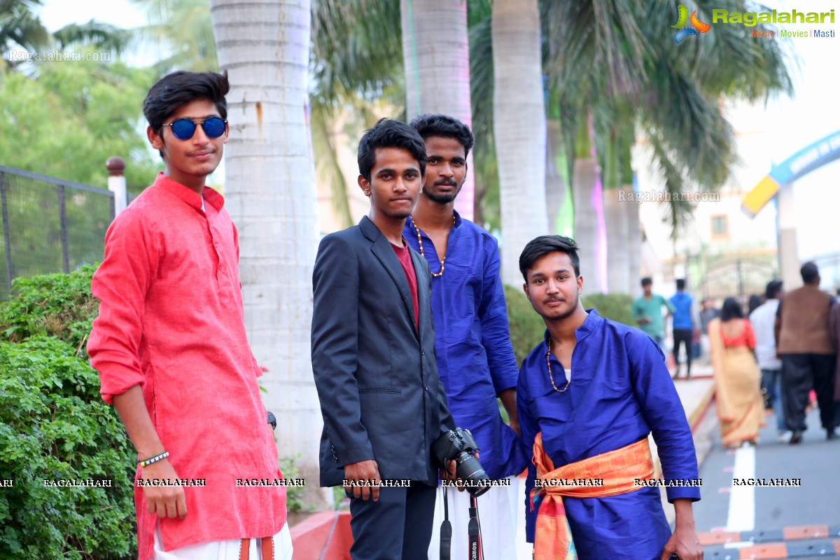 Traditional Day Celebrations at TKR College of Engineering & Technology