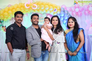 TV Actress Maheshwari-Shivanag Daughter Harini 1st Birthday