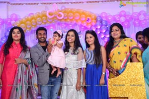 TV Actress Maheshwari-Shivanag Daughter Harini 1st Birthday