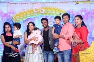 TV Actress Maheshwari-Shivanag Daughter Harini 1st Birthday