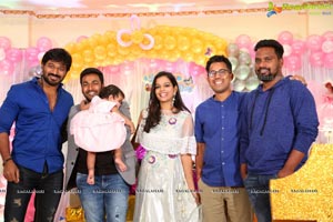 TV Actress Maheshwari-Shivanag Daughter Harini 1st Birthday