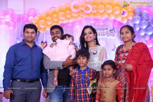 TV Actress Maheshwari-Shivanag Daughter Harini 1st Birthday