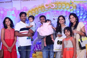 TV Actress Maheshwari-Shivanag Daughter Harini 1st Birthday