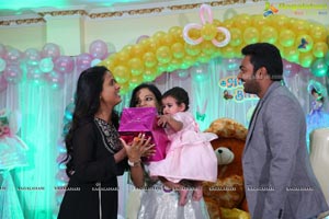 TV Actress Maheshwari-Shivanag Daughter Harini 1st Birthday