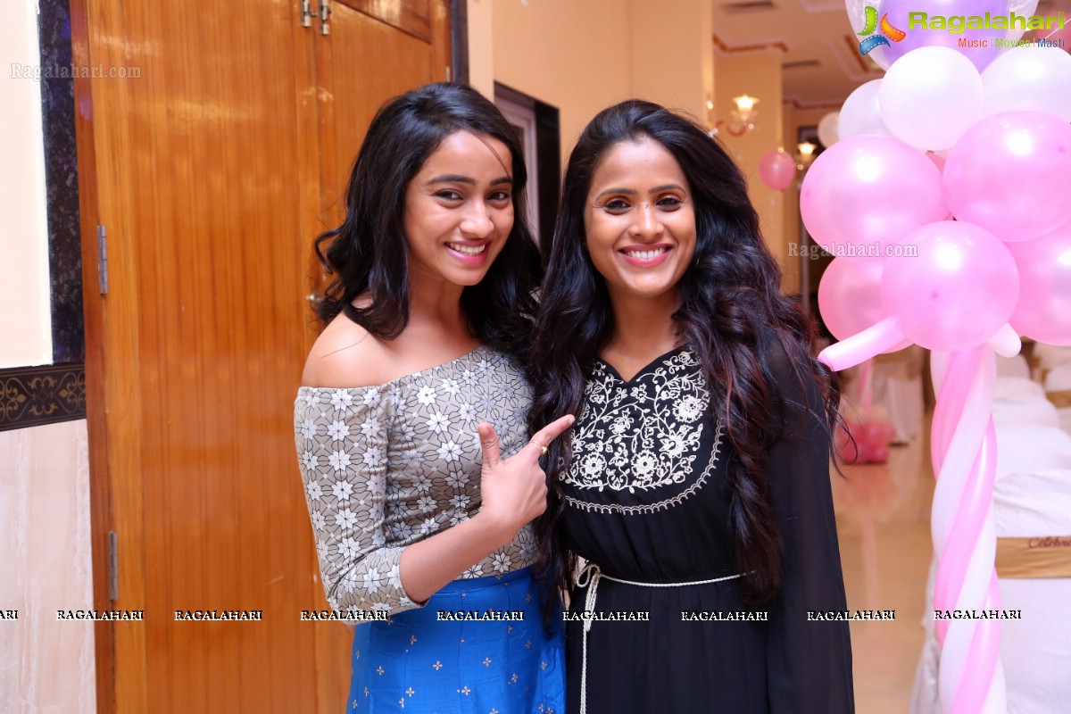 TV Actress Maheshwari-Shivanag Daughter Harini 1st Birthday at Celebrations Function Hall