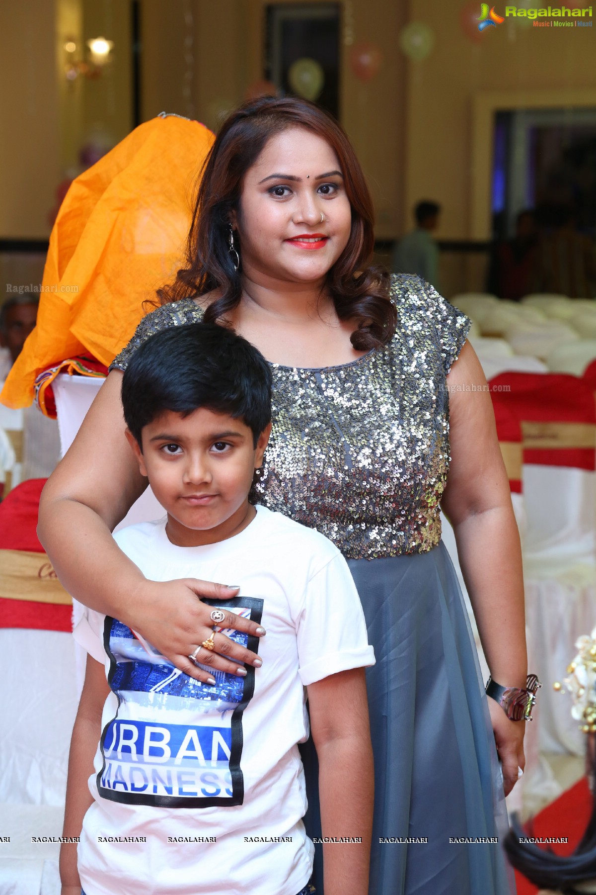 TV Actress Maheshwari-Shivanag Daughter Harini 1st Birthday at Celebrations Function Hall