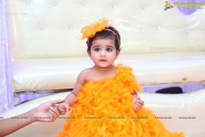 TV Actress Maheshwari-Shivanag Daughter Harini 1st Birthday