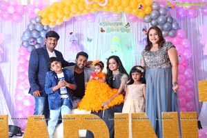 TV Actress Maheshwari-Shivanag Daughter Harini 1st Birthday