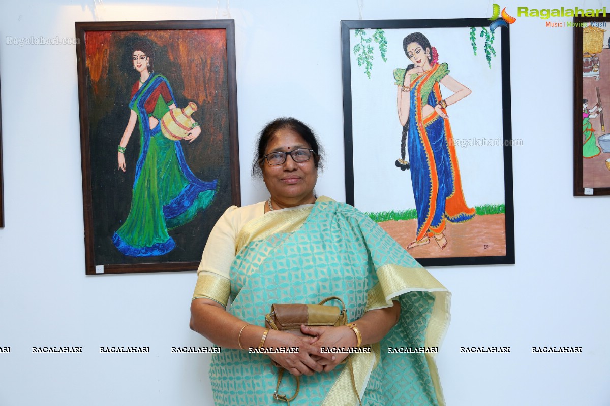 Vijayakruthi Art Exhibition Aimed at Raising Funds for Sunitha Krishnan's Prajwala at Phoenix Arena, Hitech City