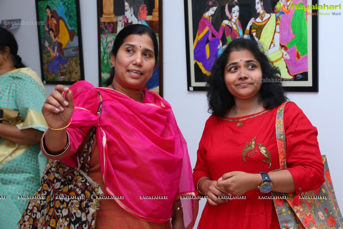 Vijayakruthi Art Exhibition Aimed at Raising Funds for Sunitha Krishnan's Prajwala at Phoenix Arena, Hitech City