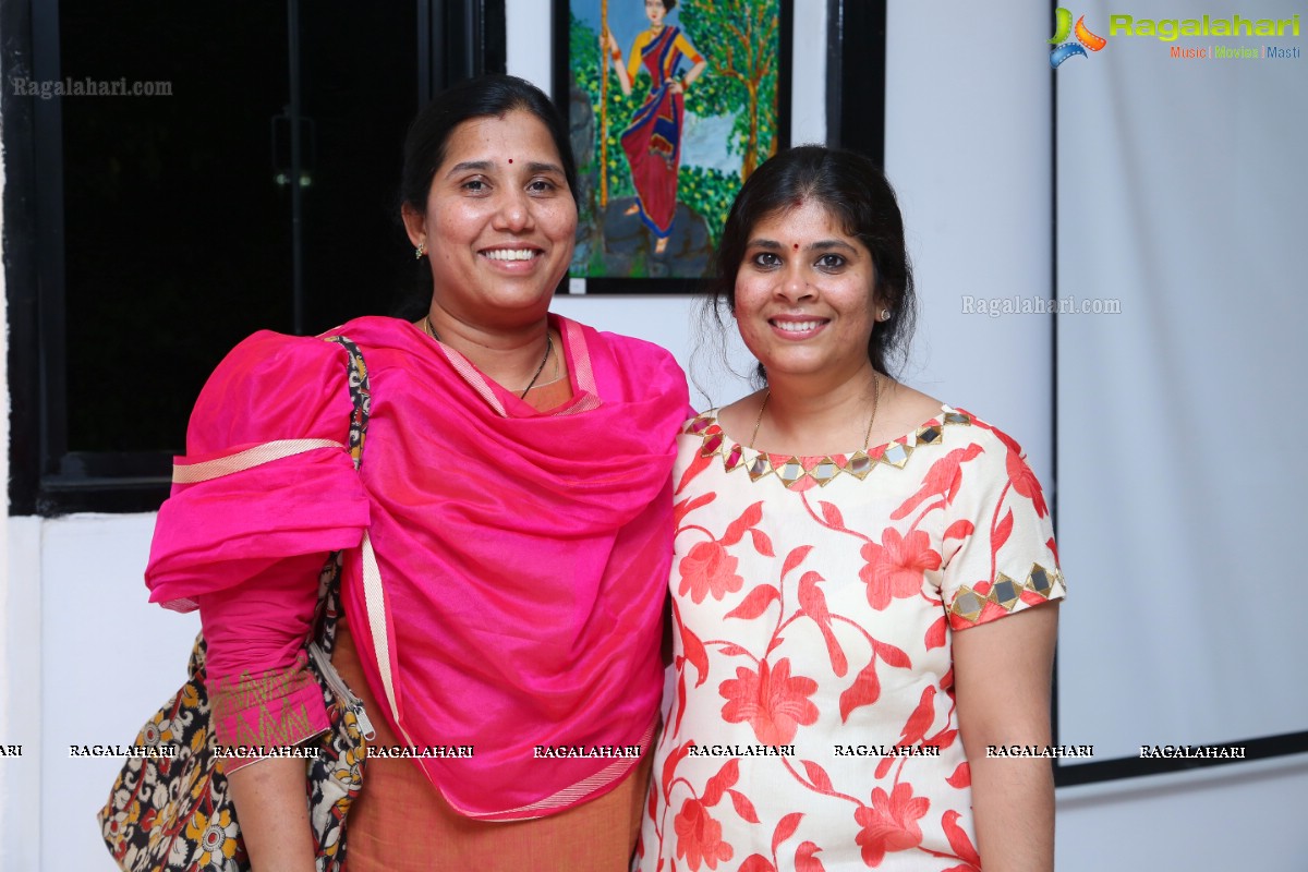 Vijayakruthi Art Exhibition Aimed at Raising Funds for Sunitha Krishnan's Prajwala at Phoenix Arena, Hitech City