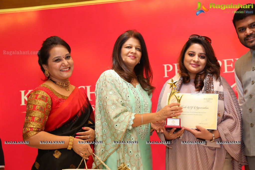 Felicitation to Women Achievers and Fashion Show of Exotic Jewellery at Hotel Marigold