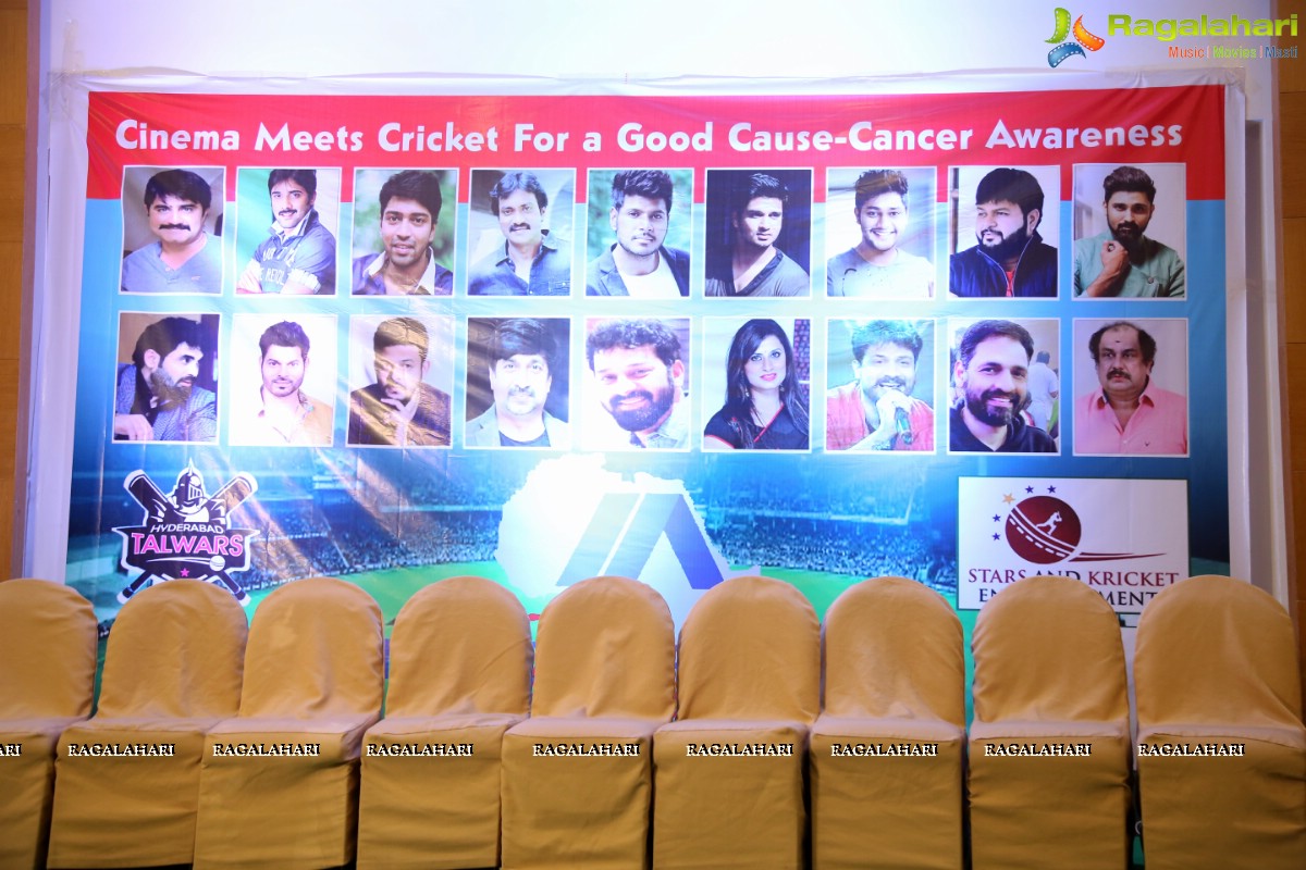 Cinema Meets Cricket For A Good Cause Cancer Awareness Press Meet