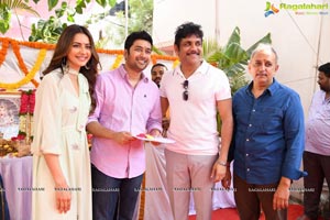 Akkineni Nagarjuna's Manmadhudu 2 Movie Muhurat 