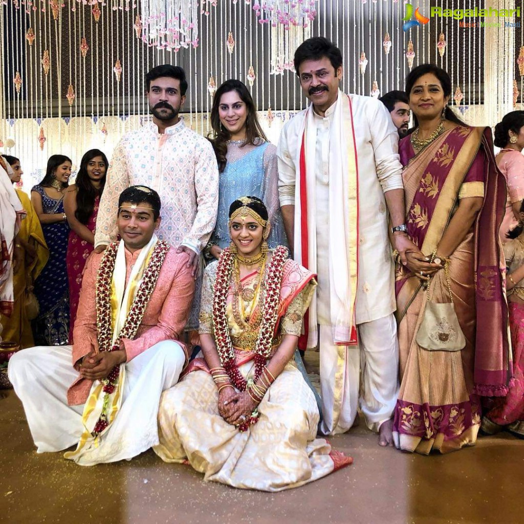 Venkatesh Daggubati's Daughter Aashritha's Wedding Photos