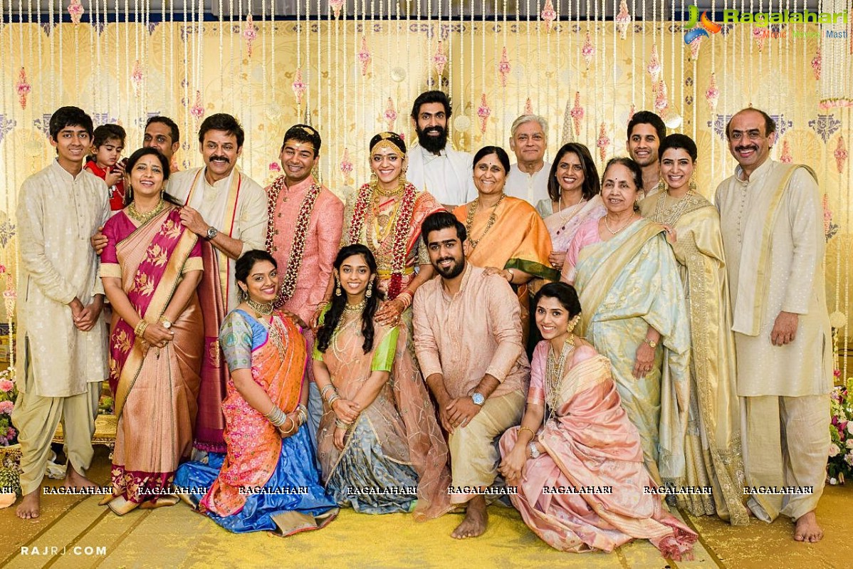 Venkatesh Daggubati's Daughter Aashritha's Wedding Photos