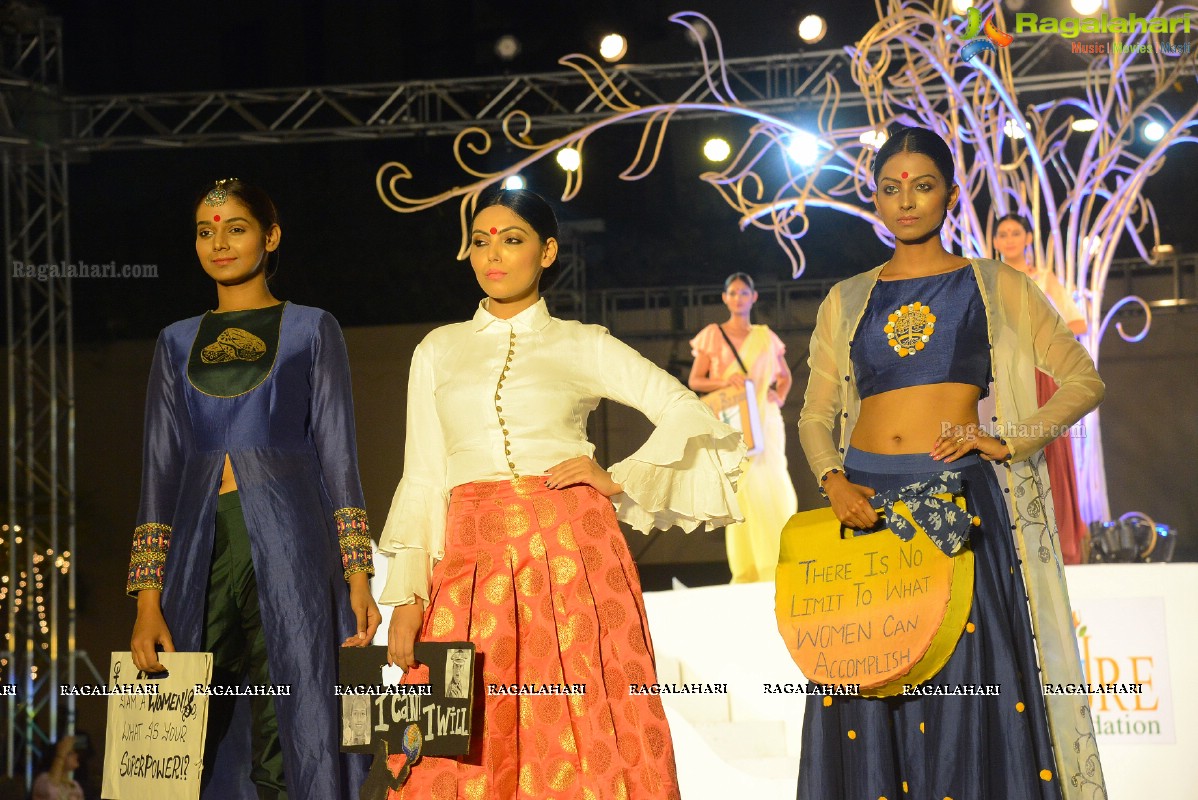 Anaika Fashion Show by Care Foundation & Apollo Cancer Hospital at Taj Krishna