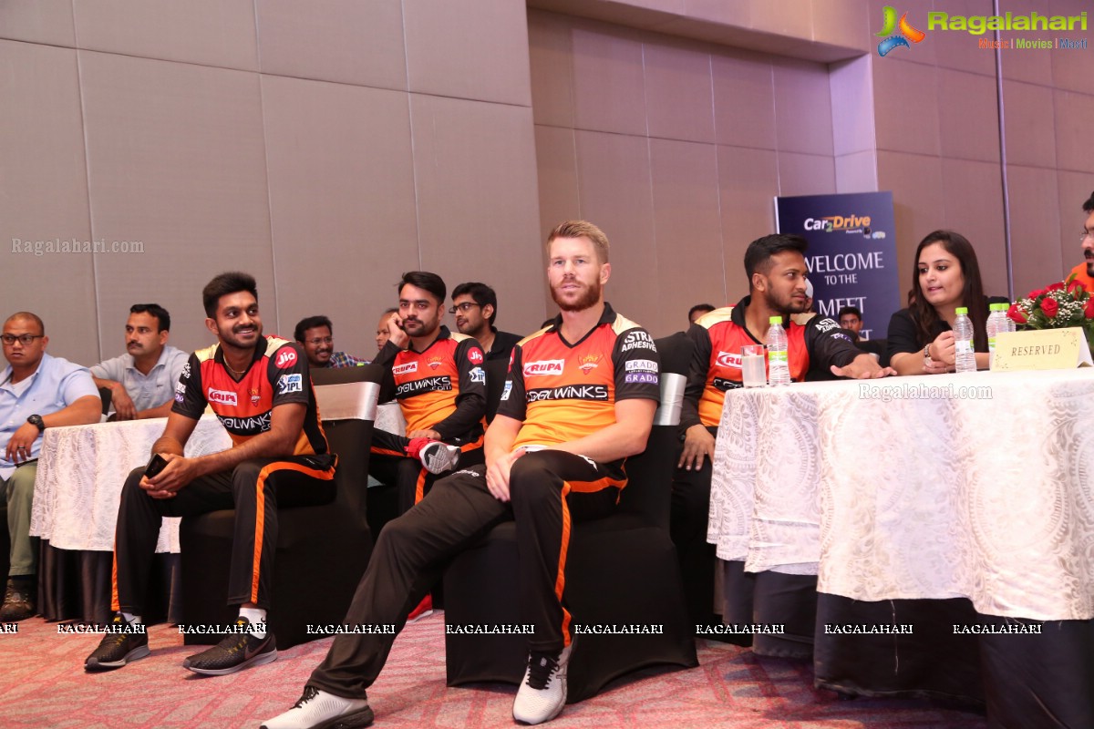 Car2Drive, multi-brand luxury car subscription services and mobility partner to SunRisers Hyderabad, Meet & Greet