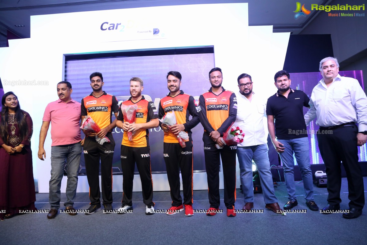 Car2Drive, multi-brand luxury car subscription services and mobility partner to SunRisers Hyderabad, Meet & Greet