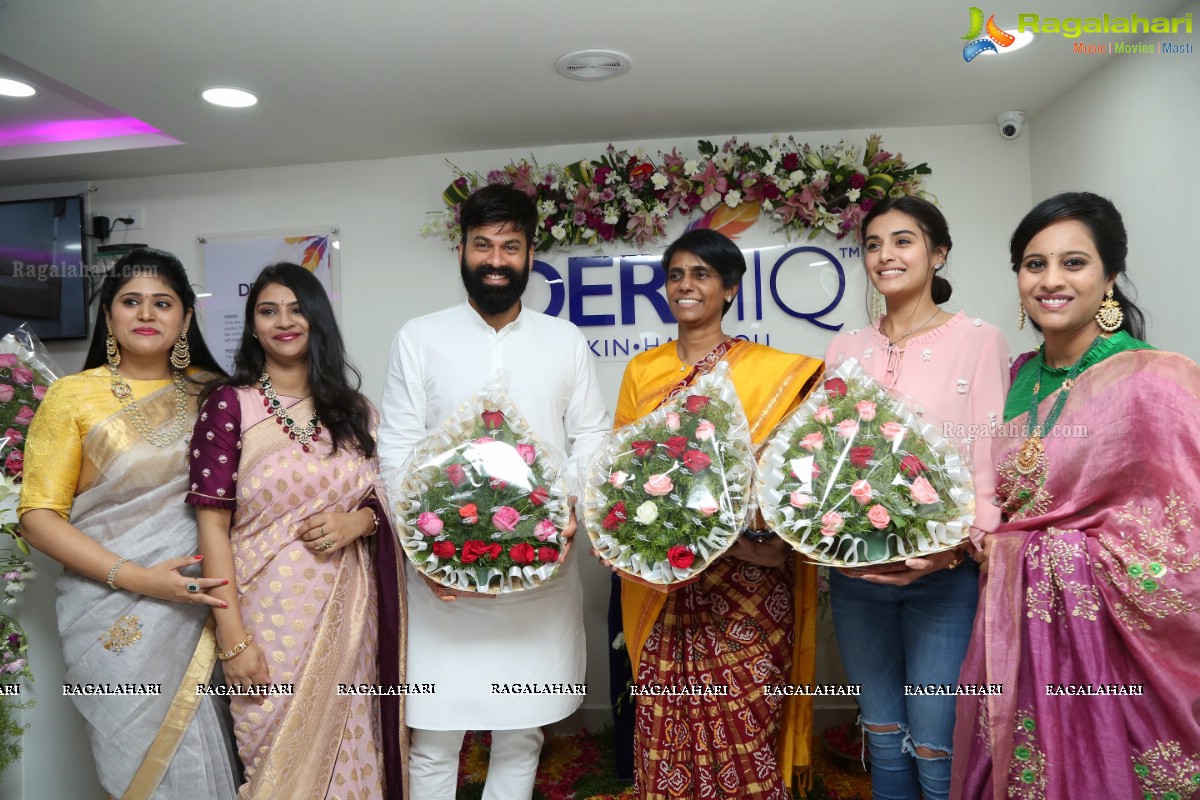 DERMIQ Cosmetic Clinic Launch by Omkar, Divyansha Kaushik & Sunaina at Kondapur